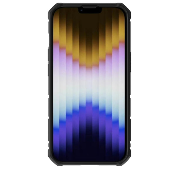 For iPhone 14 NILLKIN Shockproof CamShield Armor Protective Case(Blue)
