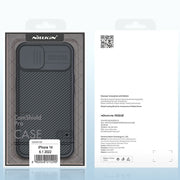 For iPhone 14 NILLKIN CamShield Pro Protective Phone Case(Green)