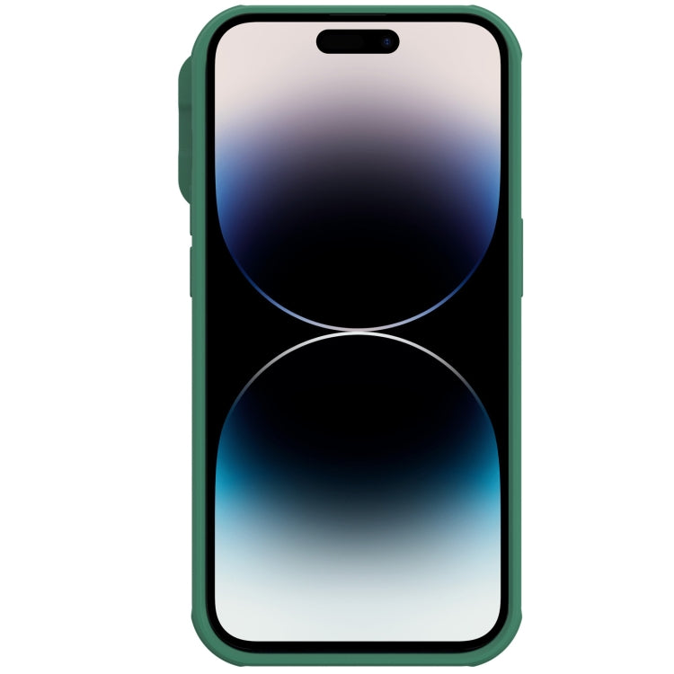 For iPhone 14 Pro NILLKIN CamShield Pro Protective Phone Case(Green)