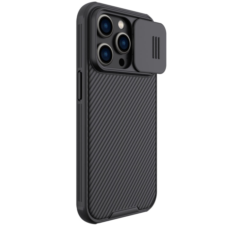 For iPhone 14 Pro Max NILLKIN CamShield Pro Protective Phone Case(Black)