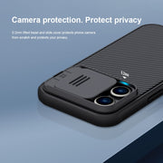 For iPhone 14 Pro Max NILLKIN CamShield Pro Protective Phone Case(Blue)