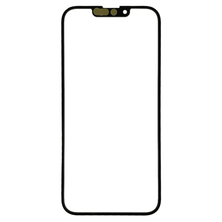 For iPhone 14 Front Screen Outer Glass Lens with OCA Optically Clear Adhesive