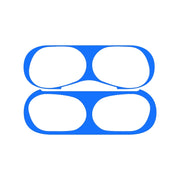 For Apple AirPods Pro 2 Wireless Earphone Protective Case Metal Sticker(Blue)