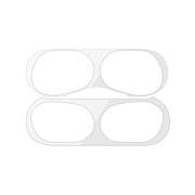For Apple AirPods Pro 2 Wireless Earphone Protective Case Metal Sticker(Silver)