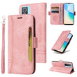 For vivo Y76 5G BETOPNICE Dual-side Buckle Leather Phone Case(Pink) - vivo Cases by BETOPNICE | Online Shopping South Africa | PMC TechLife | Buy Now Pay Later Mobicred