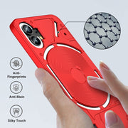 For Nothing Phone 1 GKK Three Stage Splicing Full Coverage PC Phone Case(Red)