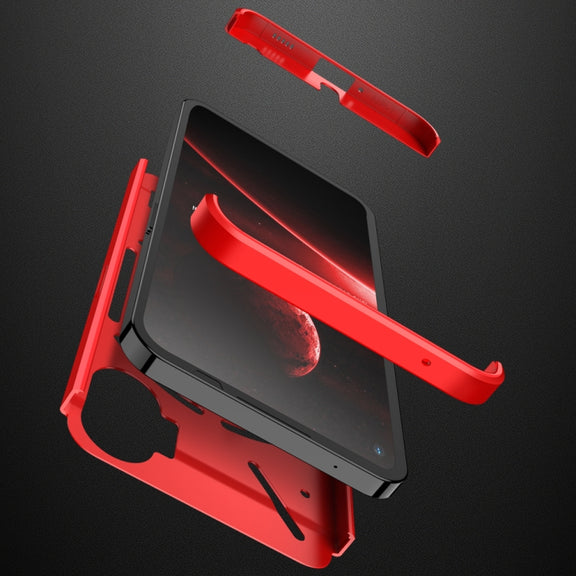 For Nothing Phone 1 GKK Three Stage Splicing Full Coverage PC Phone Case(Red)