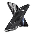 For Nothing Phone 1 GKK Three Stage Splicing Full Coverage PC Phone Case(Black Silver) - Nothing Cases by GKK | Online Shopping South Africa | PMC TechLife | Buy Now Pay Later Mobicred