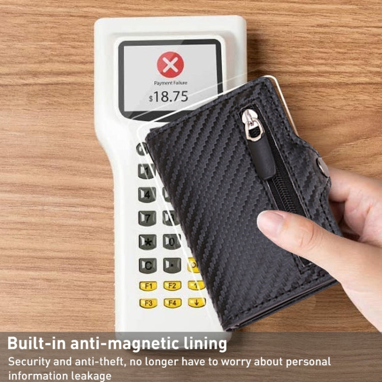 C1911H9 RFID Multi-card PU Leather Metal Card Package(Gold)
