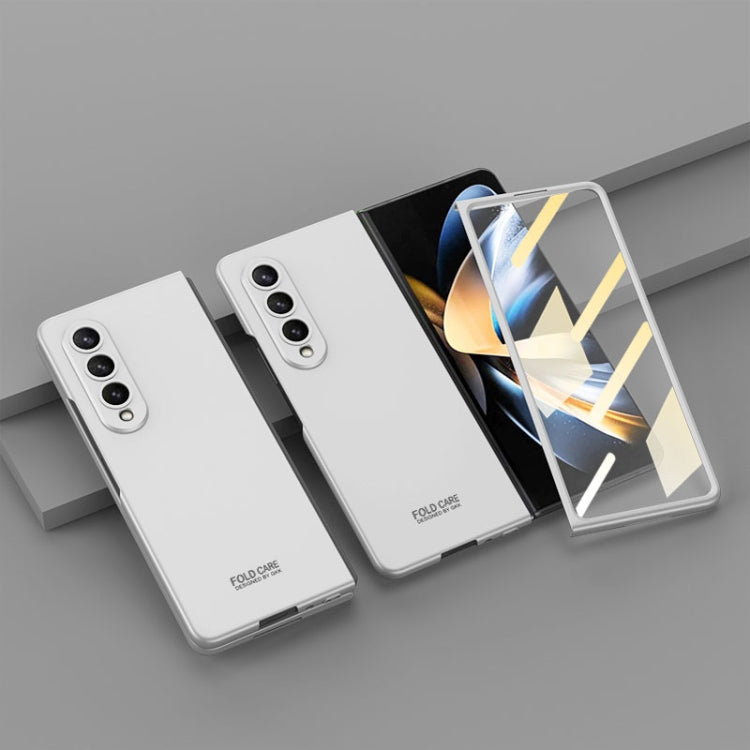 For Samsung Galaxy Z Fold4 GKK Integrated Ultra-thin Full Coverage Phone Flip Case(Silver)