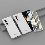 For Samsung Galaxy Z Fold4 GKK Integrated Ultra-thin Full Coverage Phone Flip Case(Silver)