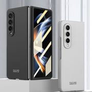 For Samsung Galaxy Z Fold4 GKK Integrated Ultra-thin Full Coverage Phone Flip Case(Black)