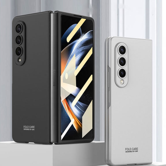 For Samsung Galaxy Z Fold4 GKK Integrated Ultra-thin Full Coverage Phone Flip Case(Black)