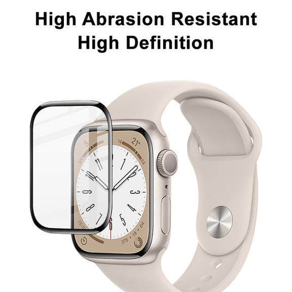 For Apple Watch Series 8 41mm IMAK Plexiglass HD Watch Protective Film