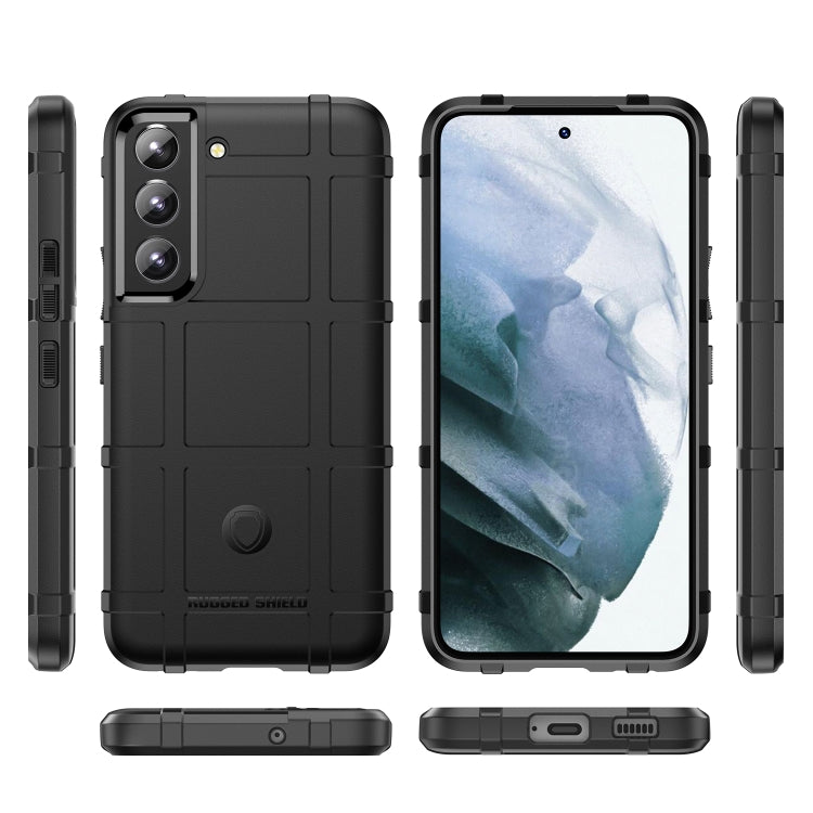 For Samsung Galaxy S23 5G Full Coverage Shockproof TPU Phone Case(Black)