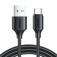 JOYROOM S-UC027A9 3A USB to USB-C/Type-C Fast Charging Data Cable, Length:1m(Black) - free shipping - PMC TechLife - Order now!