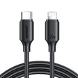 JOYROOM S-CL020A9 20W USB-C/Type-C to 8 Pin Fast Charging Data Cable, Length:1m(Black) - 2 in 1 Cable by JOYROOM | Online Shopping South Africa | PMC TechLife