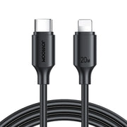 JOYROOM S-CL020A9 20W USB-C/Type-C to 8 Pin Fast Charging Data Cable, Length:1m(Black)