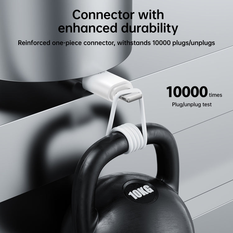JOYROOM S-CL020A9 20W USB-C/Type-C to 8 Pin Fast Charging Data Cable, Length:1m(White)