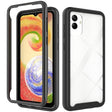 For Samsung Galaxy A04 Starry Sky Solid Color Shockproof TPU Clear PC Phone Case(Black) - free shipping - PMC TechLife - Order now!