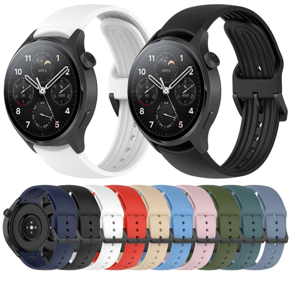 For Xiaomi Watch S1 Pro Silicone Watch Band(Blue)