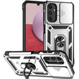 For Samsung Galaxy A14 5G Sliding Camshield Holder Phone Case(Silver) - free shipping - PMC TechLife - Order now!