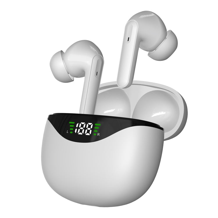 HAMTOD CS121 Stereo TWS Wireless Bluetooth Earphone(White)