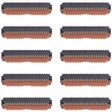 10pcs LCD Display FPC Connector On Motherboard For Xiaomi Redmi Note 2 / Redmi Note 3 / Redmi Note 4 / Redmi Note 4X - Others by PMC TechLife | Online Shopping South Africa | PMC TechLife