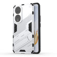 For Honor 90 Punk Armor PC + TPU Phone Case with Holder(White) - Honor Cases by PMC TechLife | Online Shopping South Africa | PMC TechLife | Buy Now Pay Later Mobicred