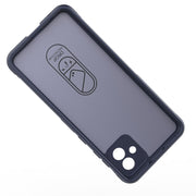 For Samsung Galaxy A04 4G Magic Shield TPU + Flannel Phone Case(Dark Green)
