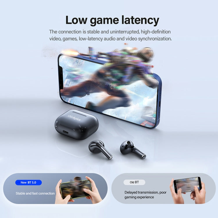 Lenovo LP40 TWS Wireless Bluetooth 5.1 Noise Reduction Earphone(Black)