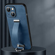 For iPhone 14 Plus SULADA Cool Series PC + Leather Texture Skin Feel Phone Case(Blue) - iPhone 14 Plus Cases by SULADA | Online Shopping South Africa | PMC TechLife | Buy Now Pay Later Mobicred