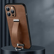For iPhone 14 Pro SULADA Cool Series PC + Leather Texture Skin Feel Phone Case(Brown) - iPhone 14 Pro Cases by SULADA | Online Shopping South Africa | PMC TechLife | Buy Now Pay Later Mobicred