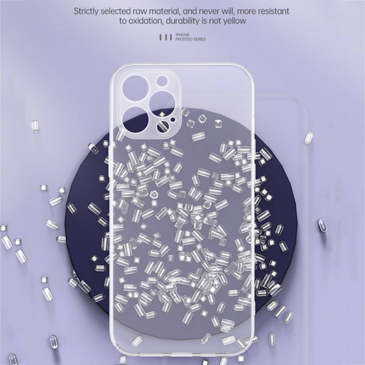 For iPhone 14 SULADA Frosted Series Shockproof TPU Protective Case(Transparent)