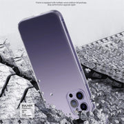 For iPhone 14 SULADA Frosted Series Shockproof TPU Protective Case(Transparent)
