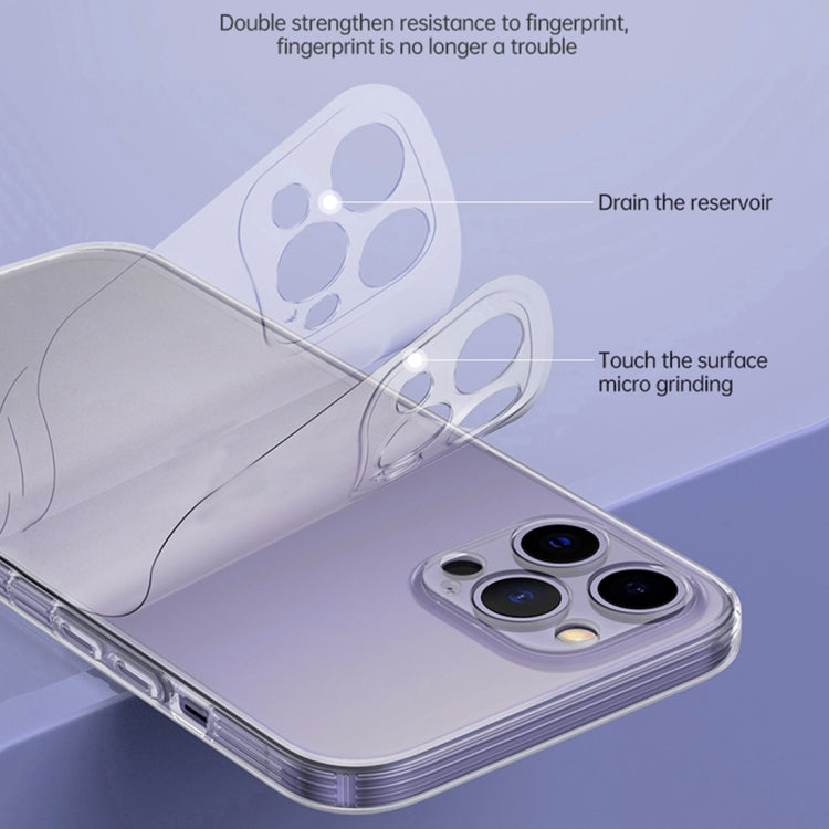 For iPhone 14 SULADA Frosted Series Shockproof TPU Protective Case(Transparent)