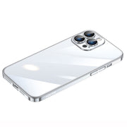 For iPhone 14 Pro SULADA Hard PC Shockproof Phone Case(Silver)