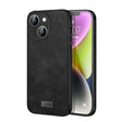 For iPhone 14 SULADA Shockproof TPU + Handmade Leather Phone Case(Black) - iPhone 14 Cases by SULADA | Online Shopping South Africa | PMC TechLife | Buy Now Pay Later Mobicred
