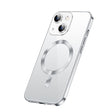 For iPhone 14 SULADA Plating TPU Shockproof Phone Soft Case(Silver) - iPhone 14 Cases by SULADA | Online Shopping South Africa | PMC TechLife