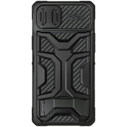 For iPhone 14 Plus NILLKIN Sliding Camera Cover Design TPU + PC Phone Case(Black)