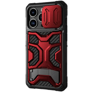 For iPhone 14 Pro NILLKIN Sliding Camera Cover Design TPU + PC Phone Case(Red)