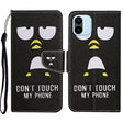 For Xiaomi Redmi A1 Colored Drawing Pattern Leather Phone Case(Penguin) - free shipping - PMC TechLife - Order now!