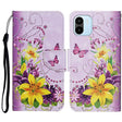 For Xiaomi Redmi A1 Colored Drawing Pattern Leather Phone Case(Yellow Flower Butterfly) - free shipping - PMC TechLife - Order now!