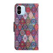 For Xiaomi Redmi A1 Colored Drawing Pattern Leather Phone Case(Diamond Kaleidoscope)