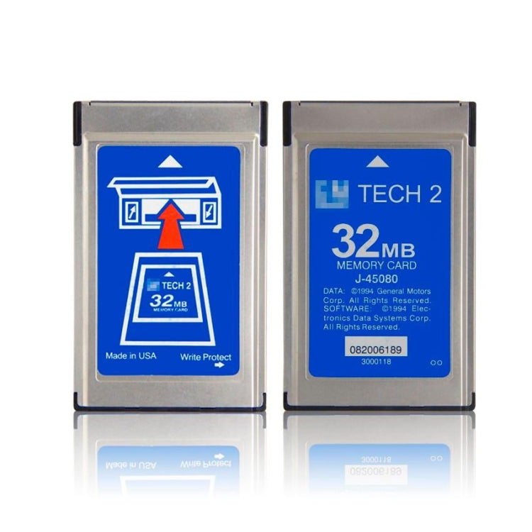 For Suzuki 2000-2006 GM Tech T2 32MB Dedicated Data Card, English Version