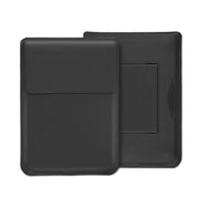 For MacBook 12 / 14 inch PU Leather 4 in 1 Laptop Bag with Functional Bracket(Black)