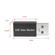 GEM02 USB Data Blocker Charging Connector(Blue)