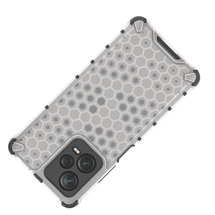 For Xiaomi Redmi Note 12 Pro+ China / Global Shockproof Honeycomb PC + TPU Phone Case(Black)