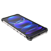 For Xiaomi Redmi Note 12 Pro+ China / Global Shockproof Honeycomb PC + TPU Phone Case(Black)