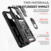 For Xiaomi Redmi A1/A1+ Sliding Camshield Holder Phone Case(Black)